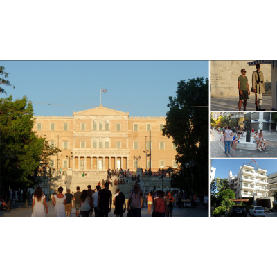 Syntagma Square is Athens central square